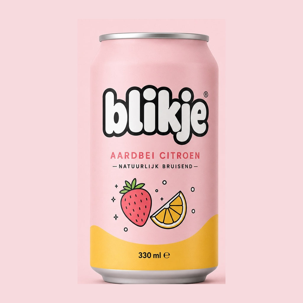 Blikje Aardbei Citroen