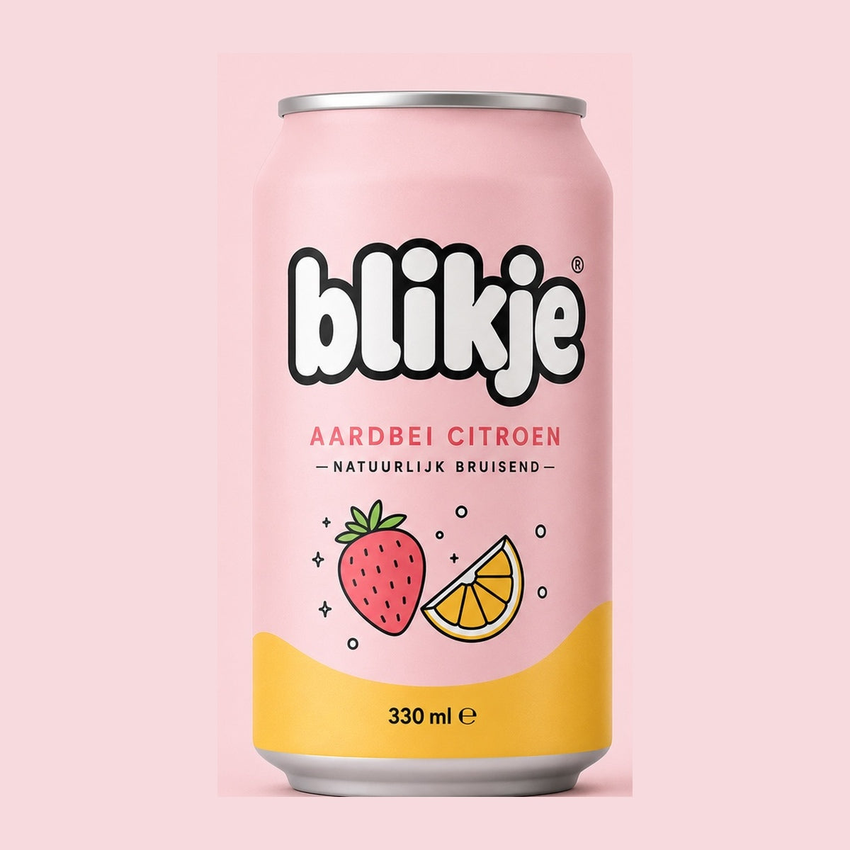Blikje Aardbei Citroen